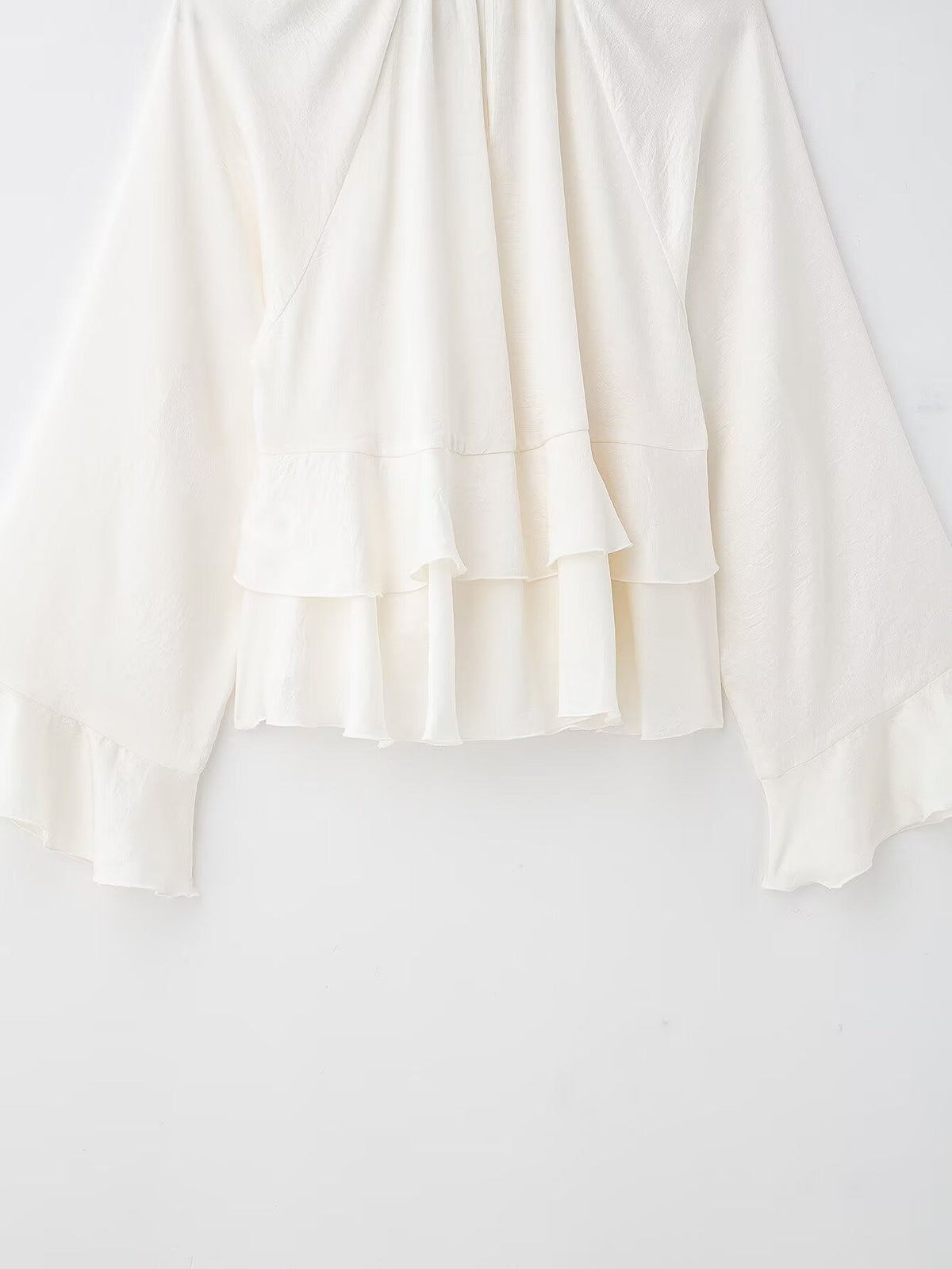 Loose Ruffle Blouse
