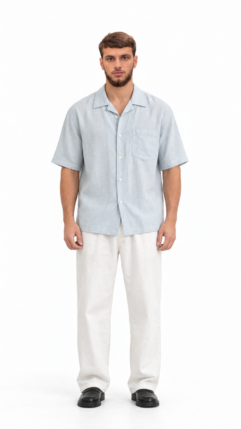 Linen Camp Shirt