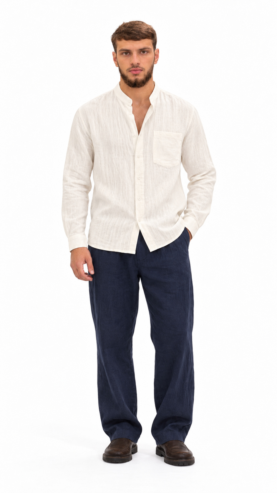 Linen Stand Collar