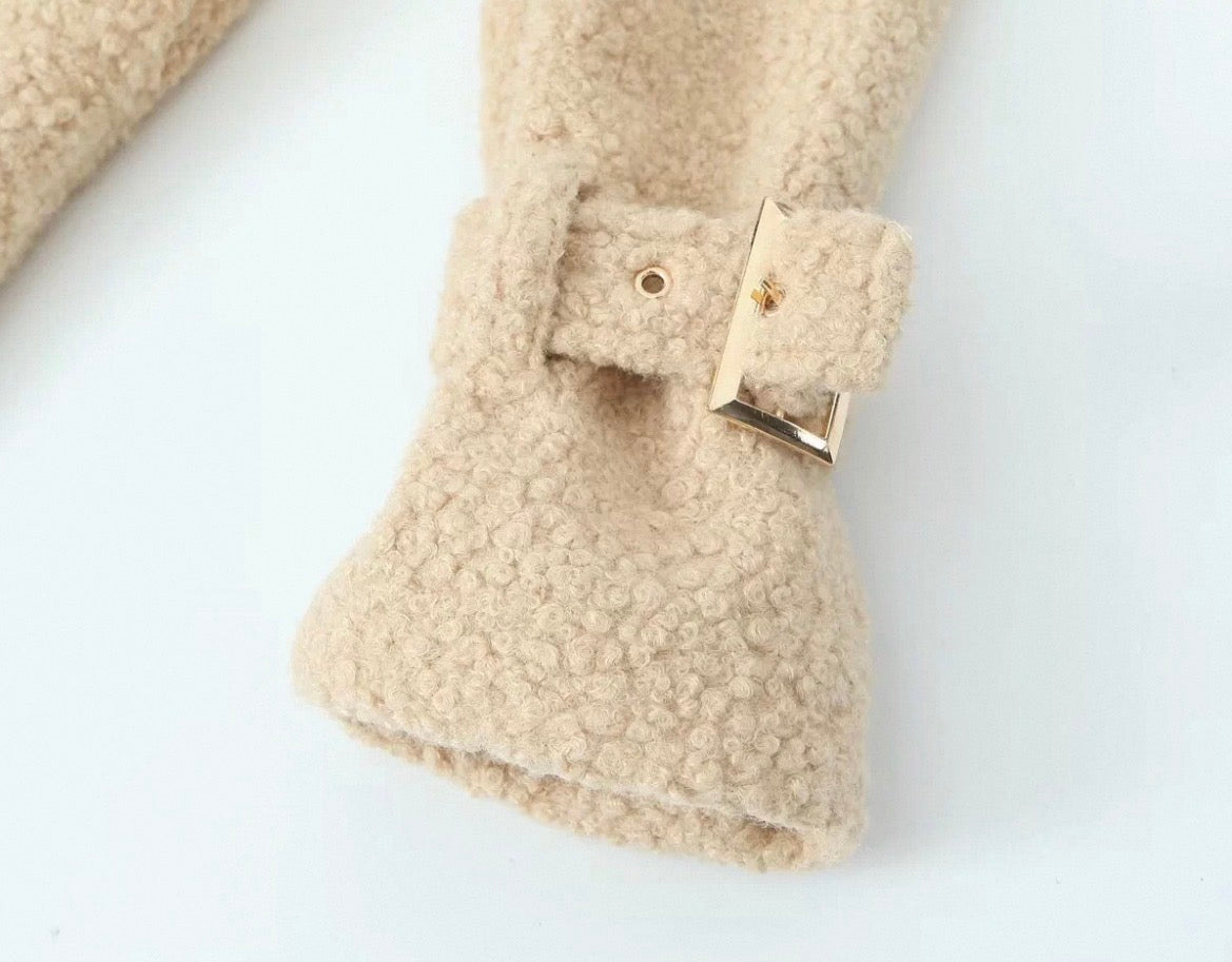 Teddy Belted Coat