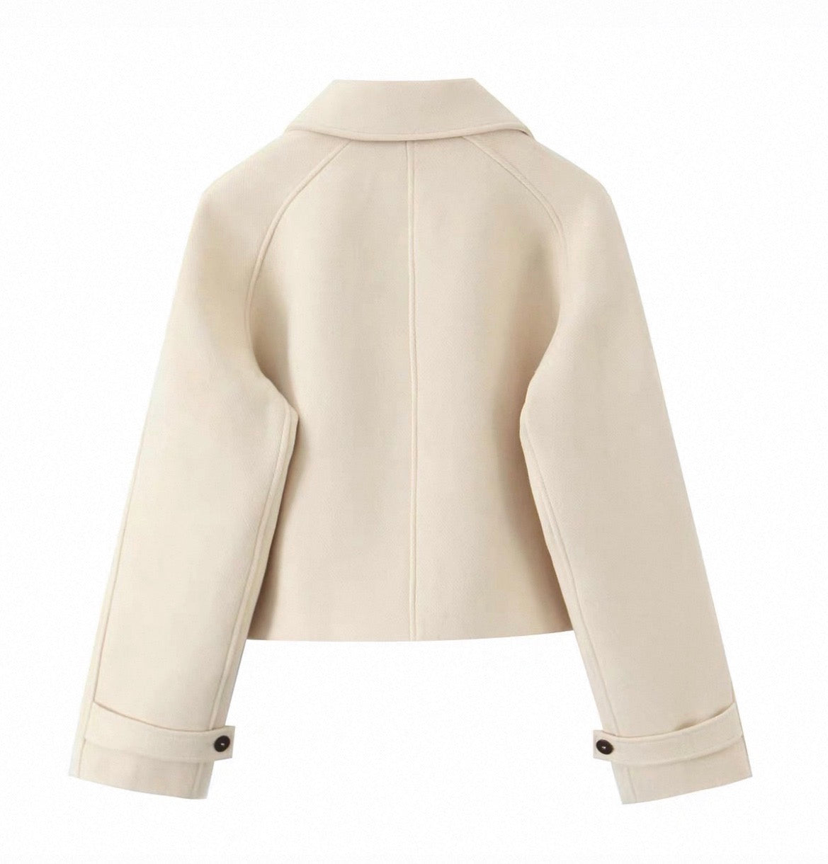 Cropped Collar Jacket