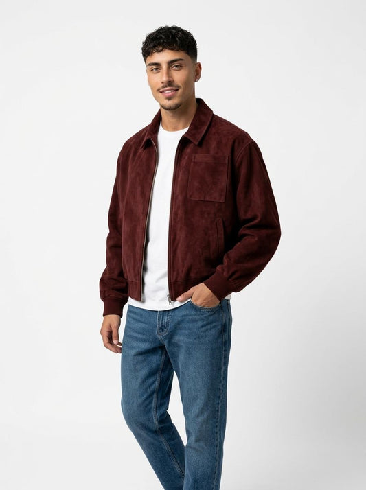 Vincaso Suede Jacket