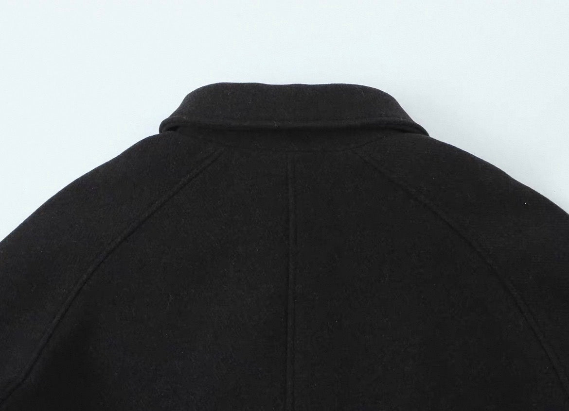 Cropped Collar Jacket
