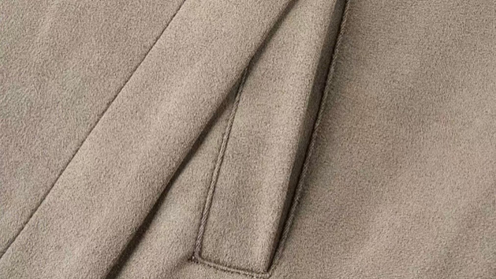 Suede Collar Jacket