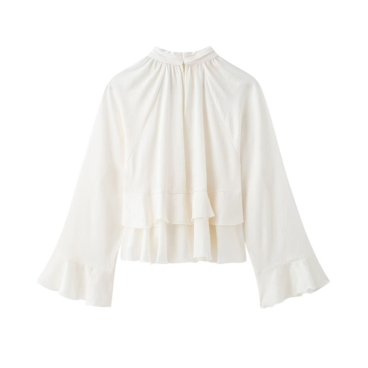 Loose Ruffle Blouse