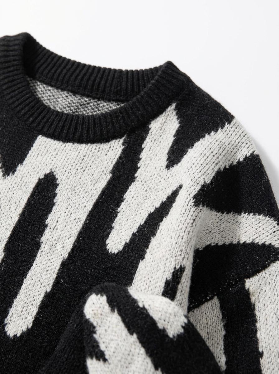 Jacquard Pattern Sweater