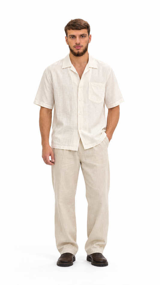 Linen Camp Shirt