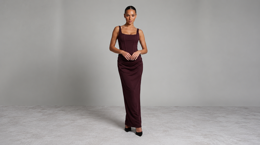 Elegance Corsett Maxi Dress