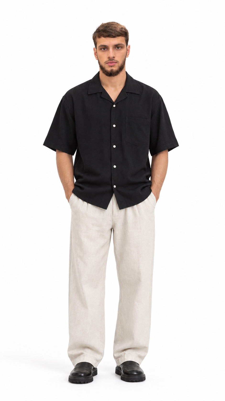 Linen Camp Shirt