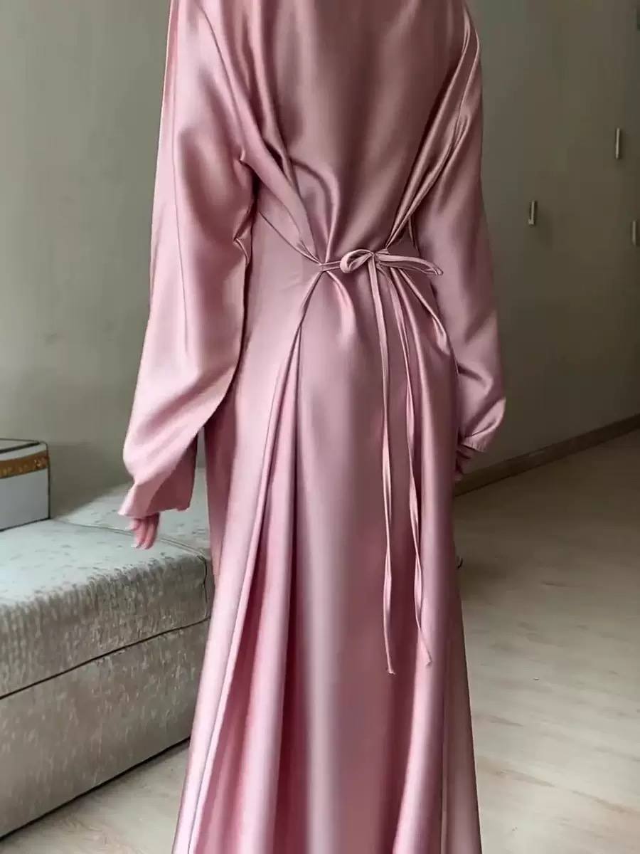 Rose Abaya Dress