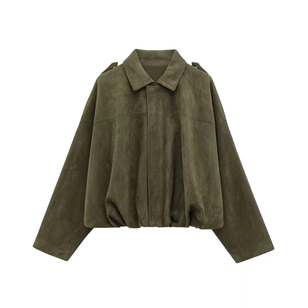 Urban Cropped Bomber Jacket