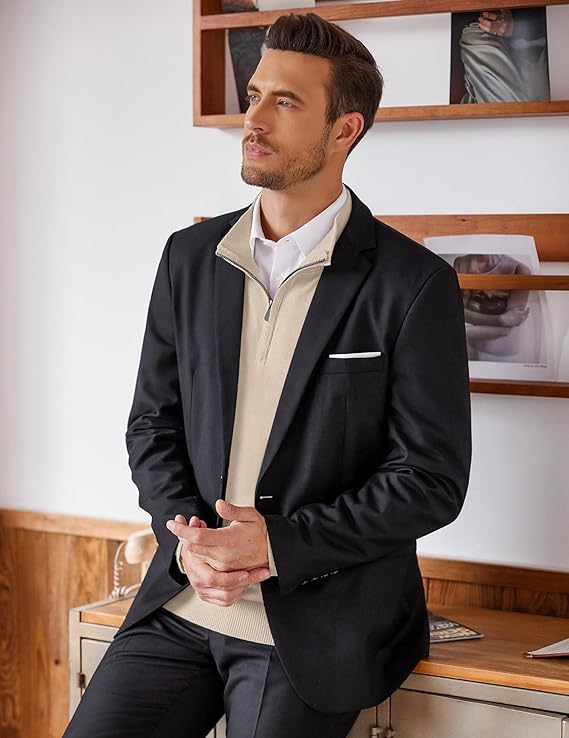 Adrian Zip-Neck Sweater