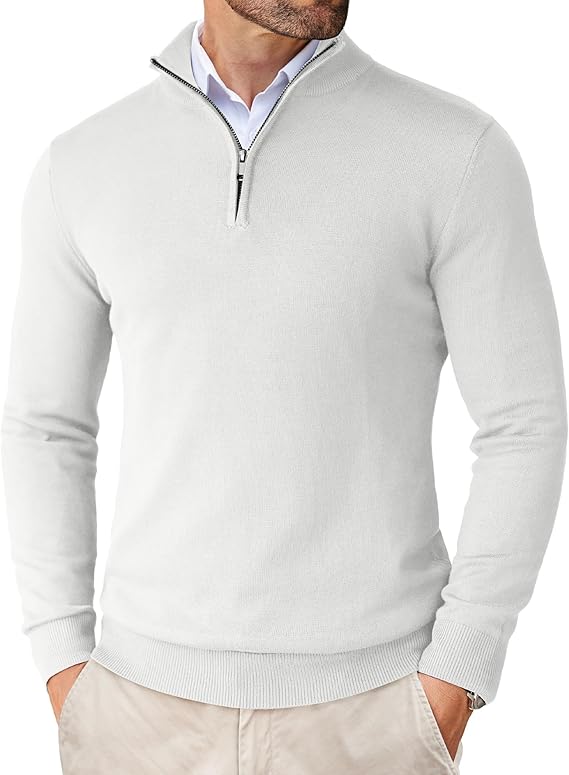 Adrian Zip-Neck Sweater