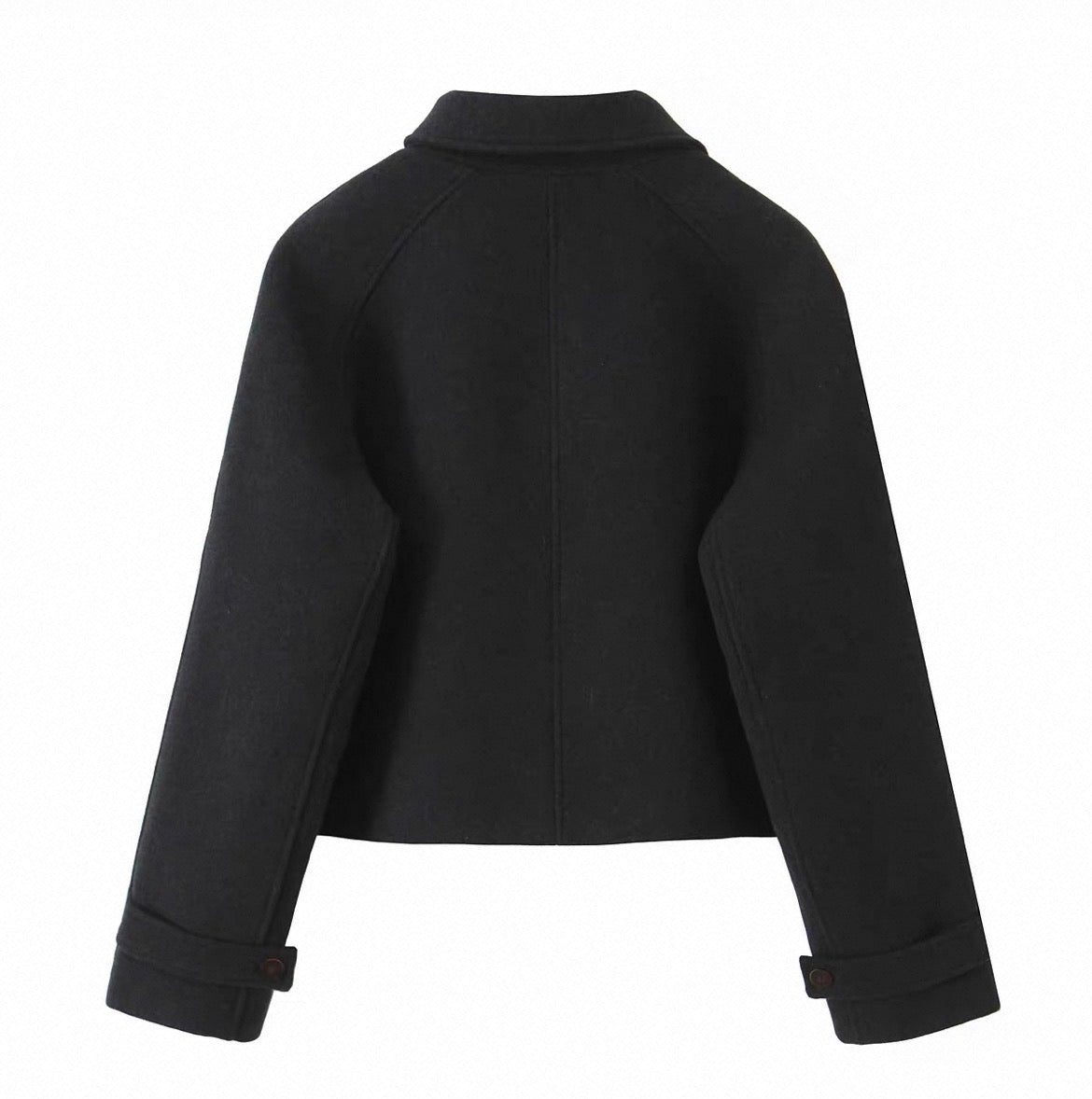 Cropped Collar Jacket