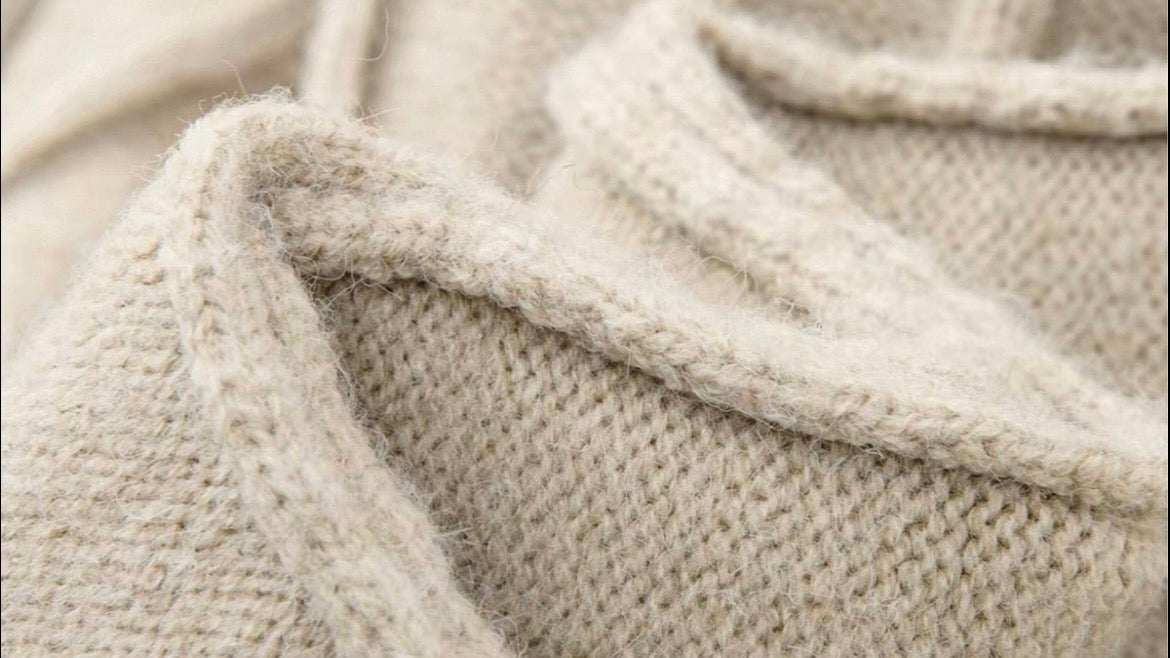 Cable Knit Zip-Up Sweater
