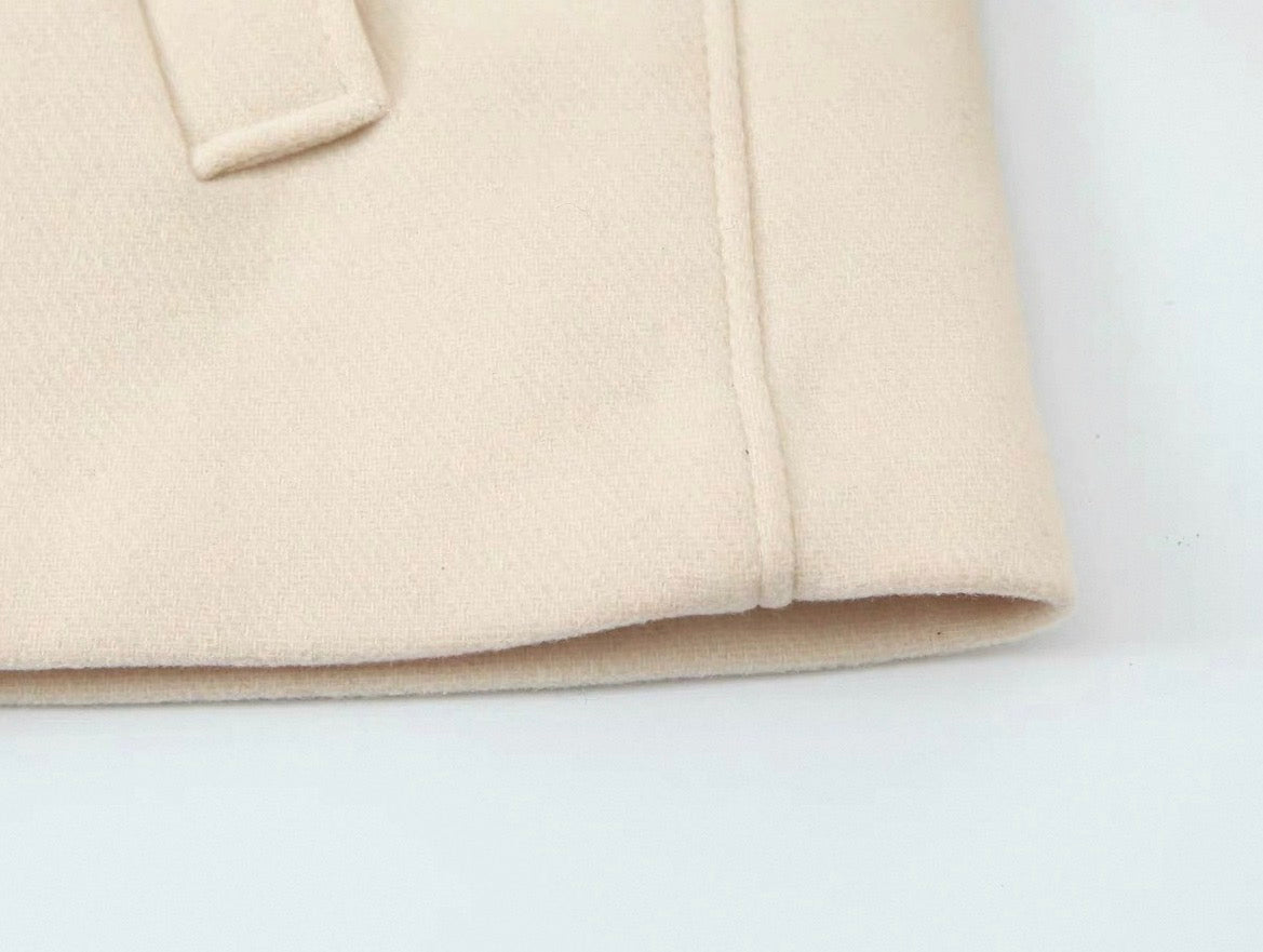 Cropped Collar Jacket