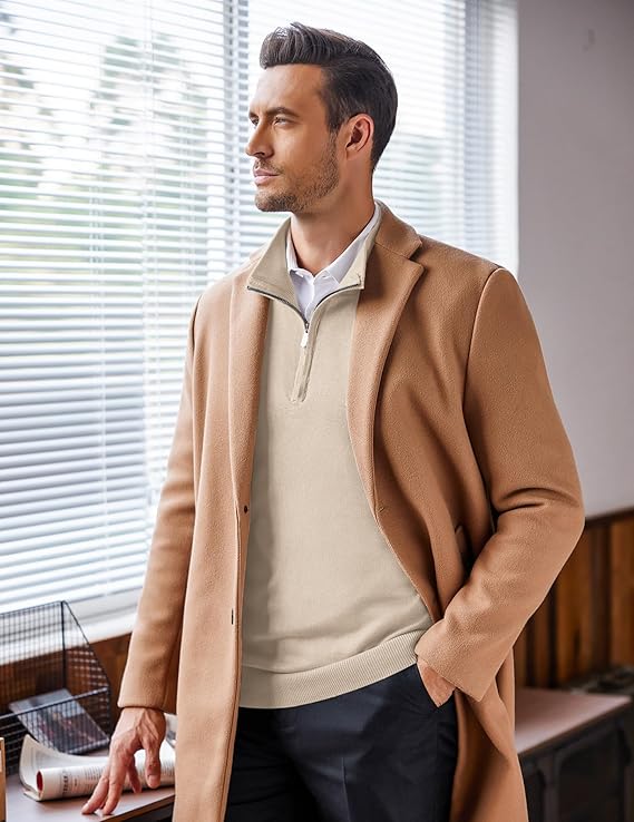 Adrian Zip-Neck Sweater