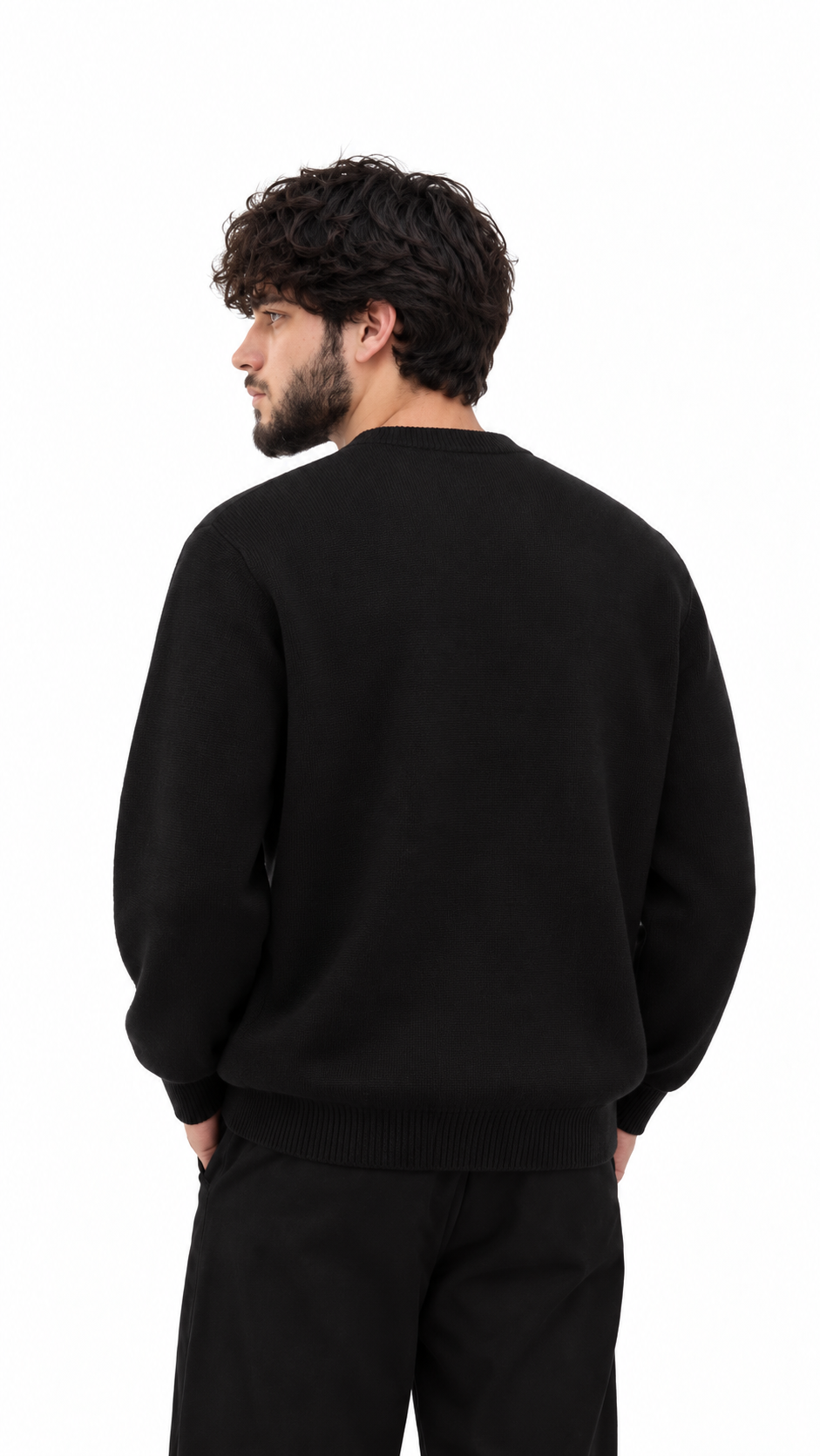 Monochrome Panel Crewneck