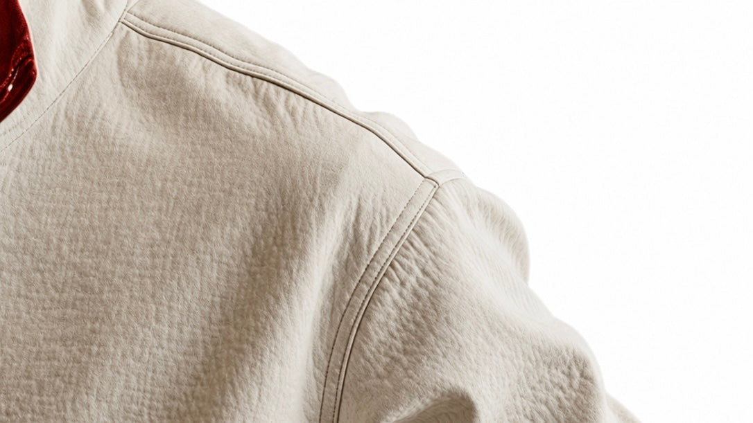Contrast Lining Zip Jacket