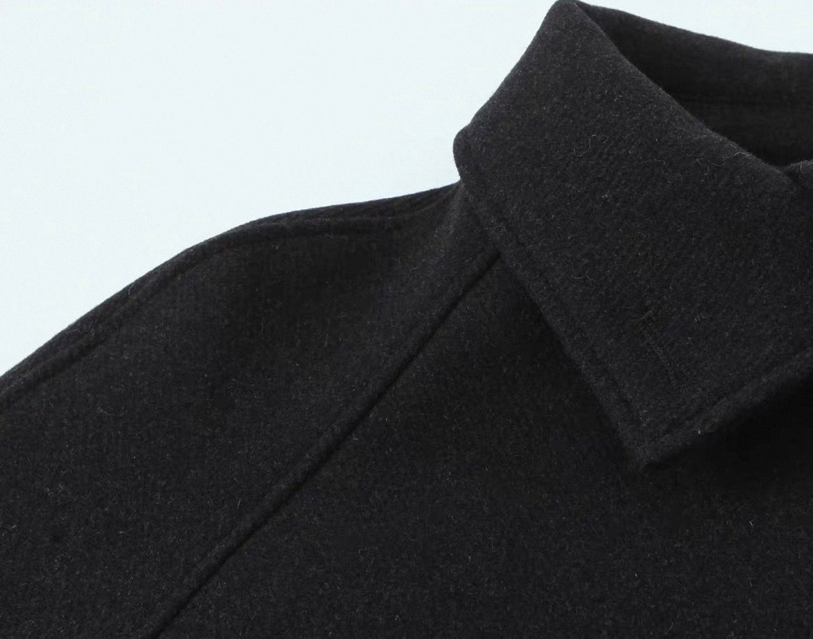 Cropped Collar Jacket