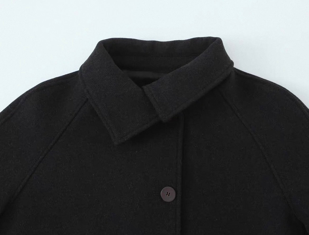 Cropped Collar Jacket
