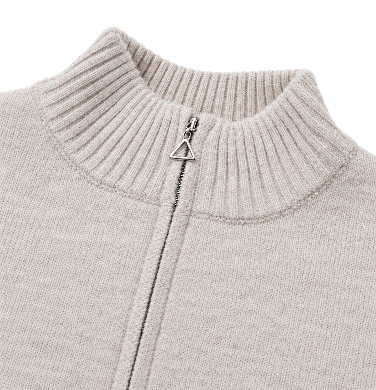 Touch Stand Collar Cardigan