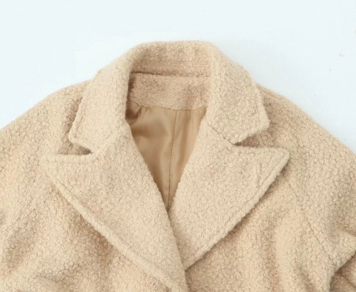 Teddy Belted Coat