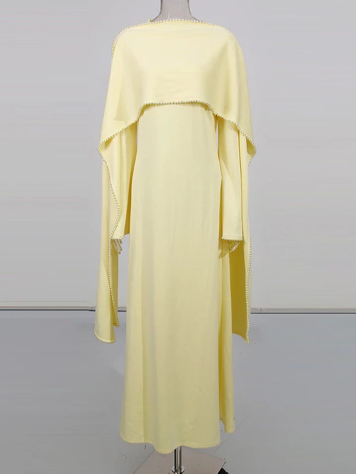 Abaya with Pearl