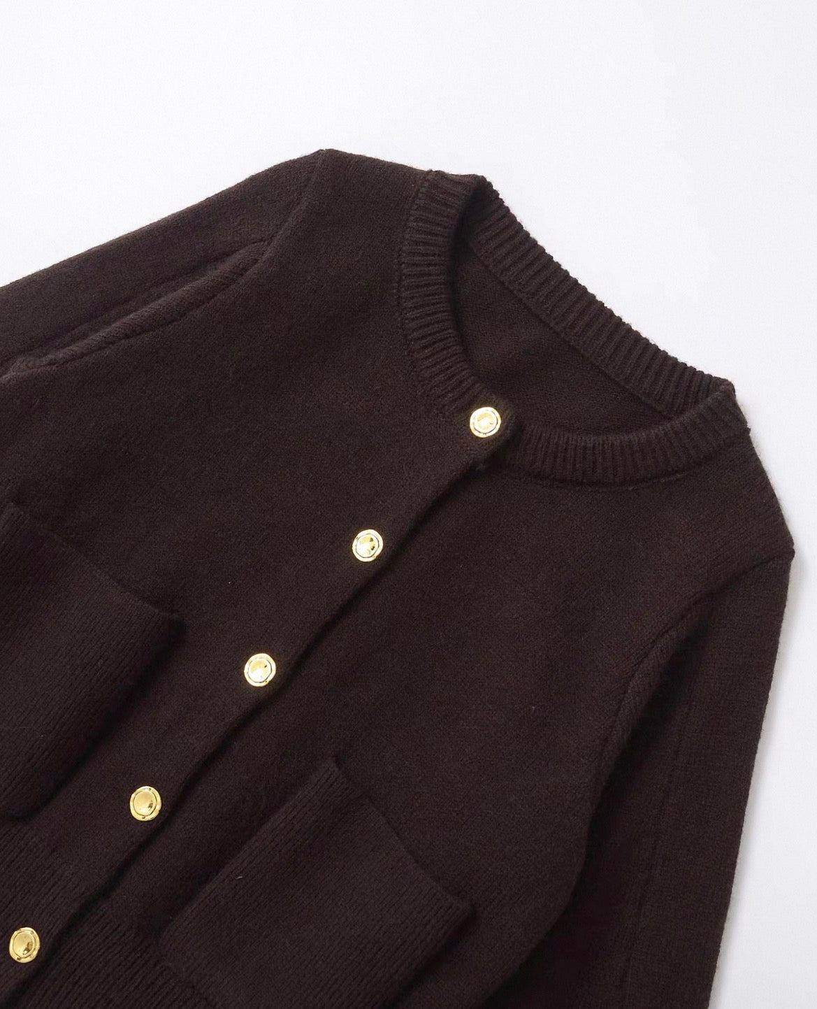 Cropped Pocket Cardigan