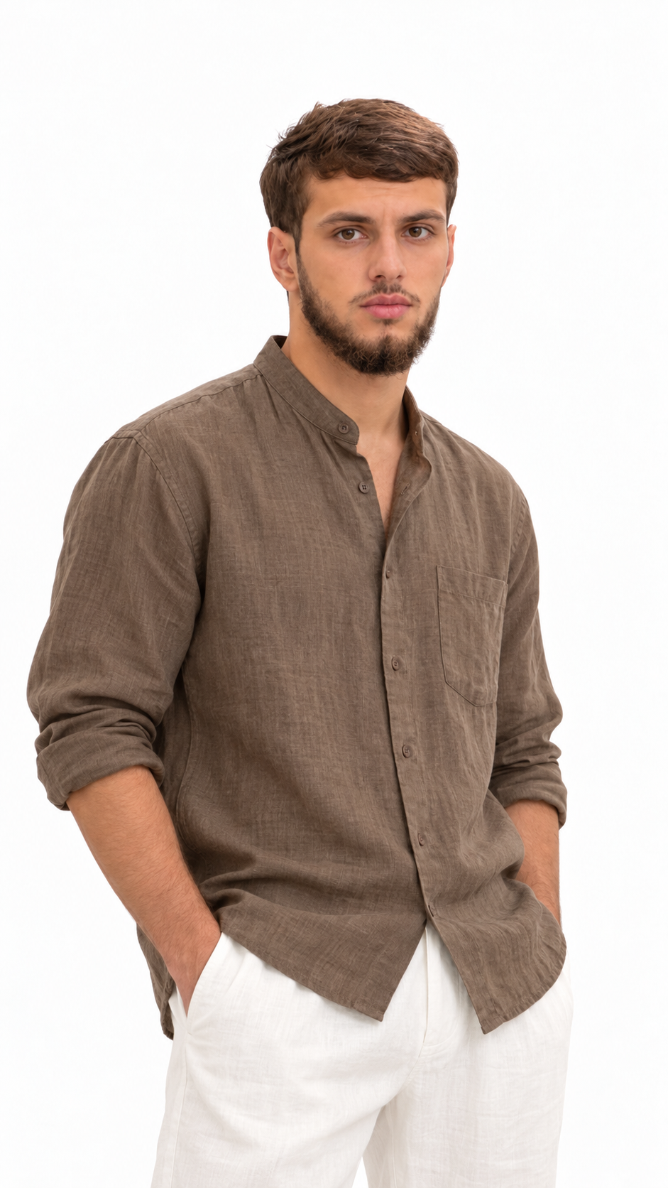 Linen Stand Collar