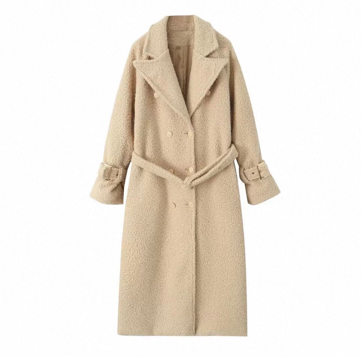 Teddy Belted Coat