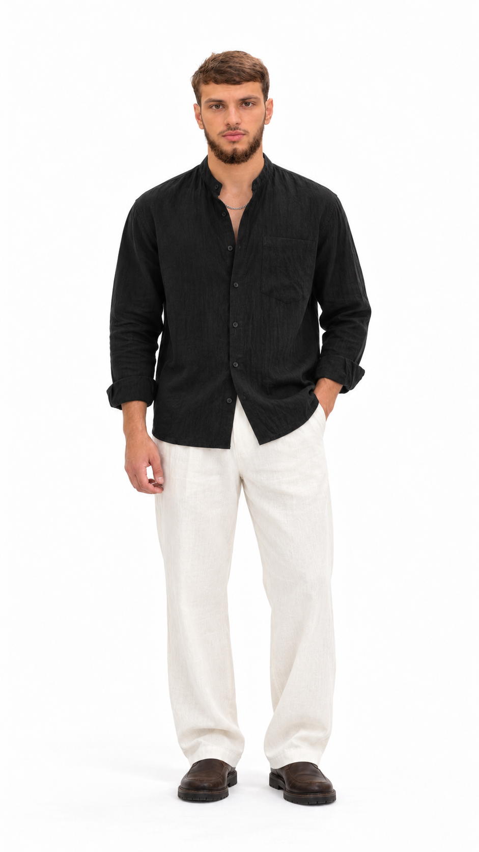 Linen Stand Collar