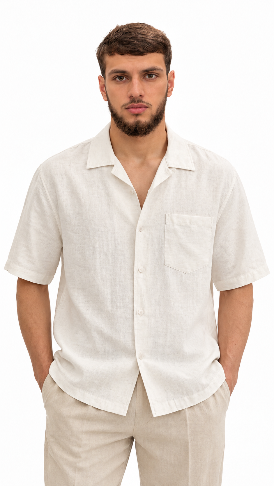 Linen Camp Shirt