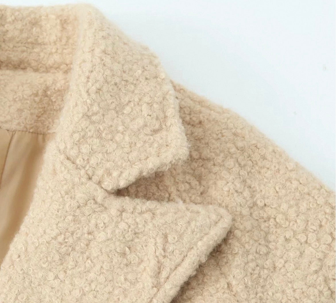 Teddy Belted Coat