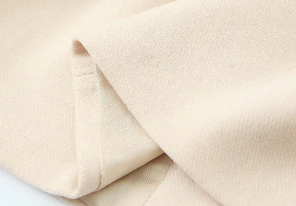 Cropped Collar Jacket