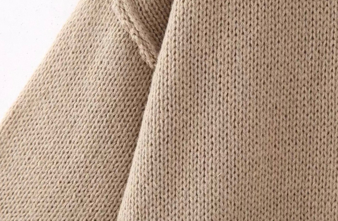 Oversized Knit Cardigan
