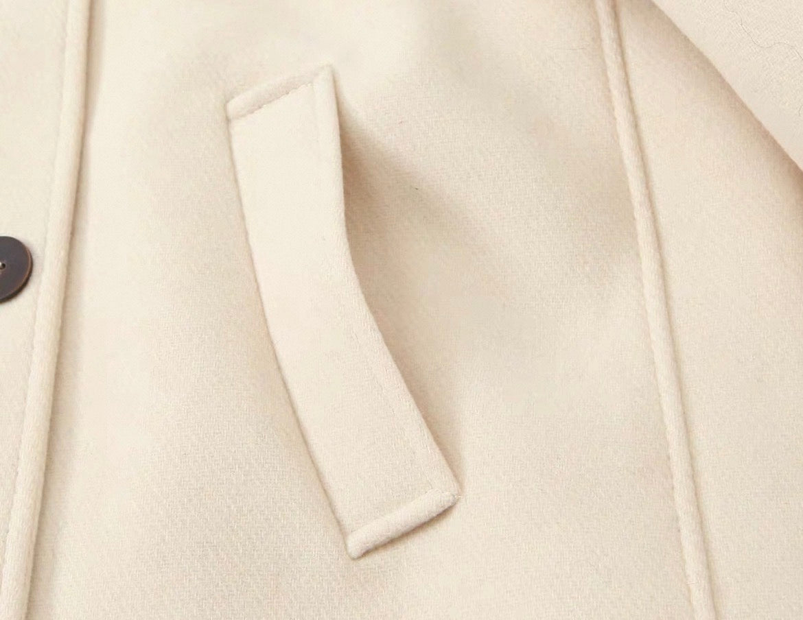 Cropped Collar Jacket