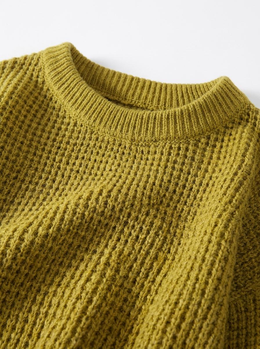 Waffle Knit Sweater