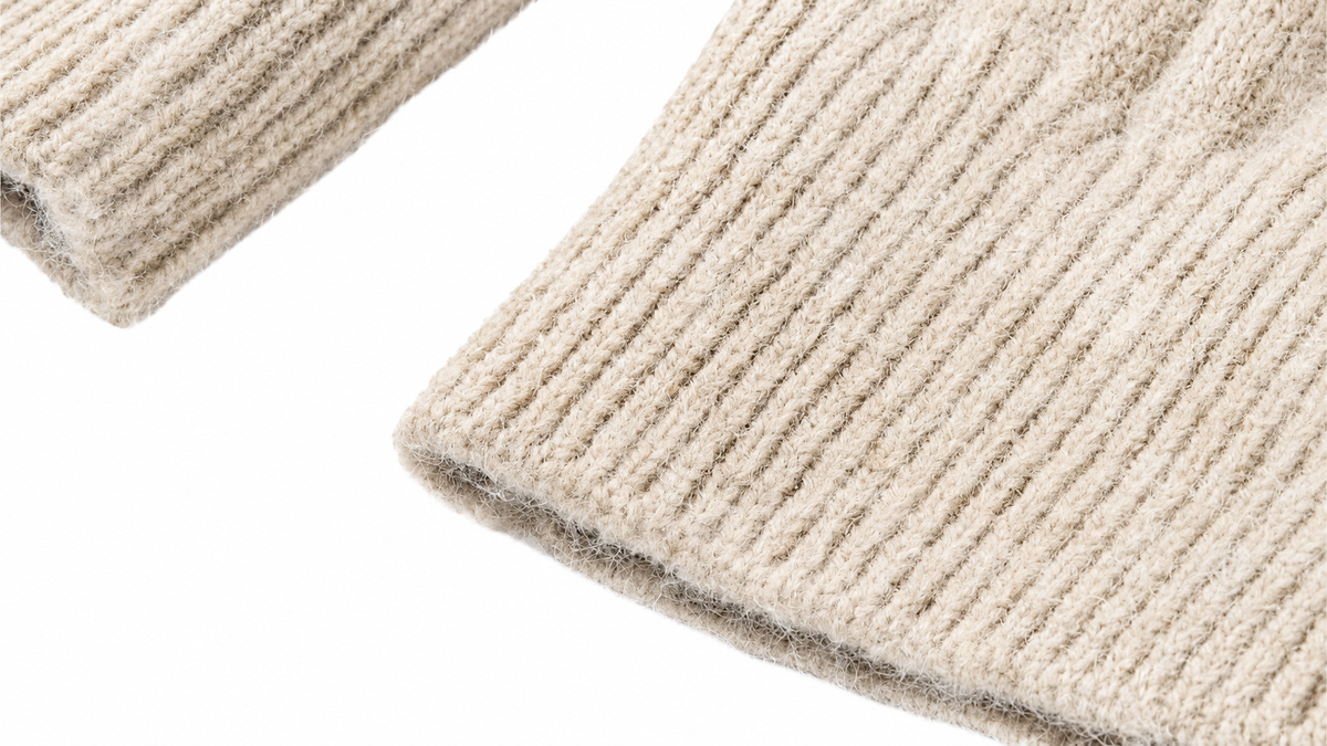 Cable Knit Zip-Up Sweater