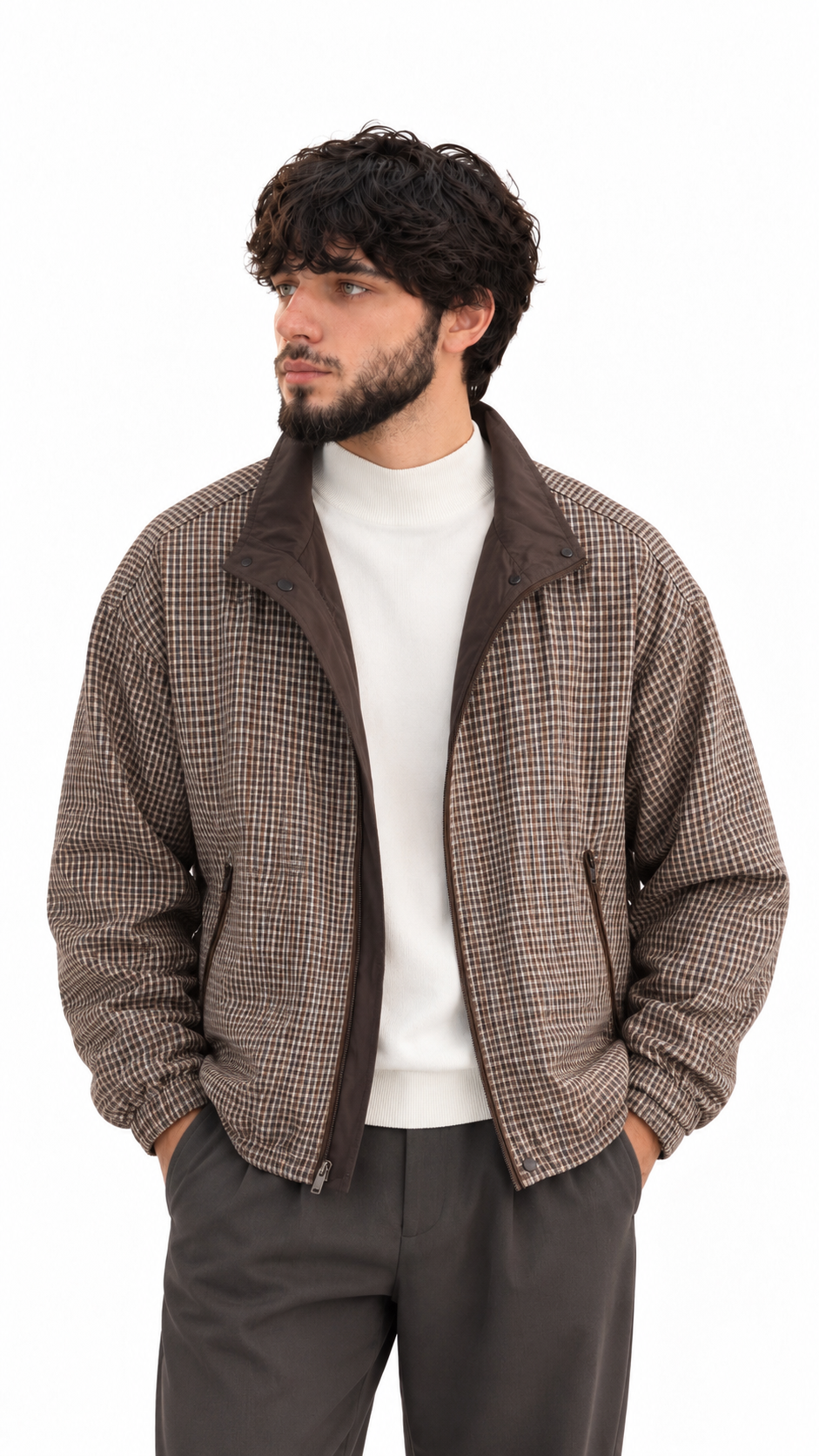 Heritage Check Zip Jacket