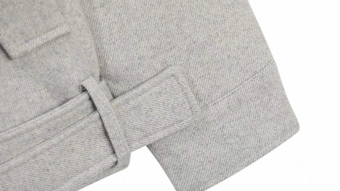 Belted Wool Jacket