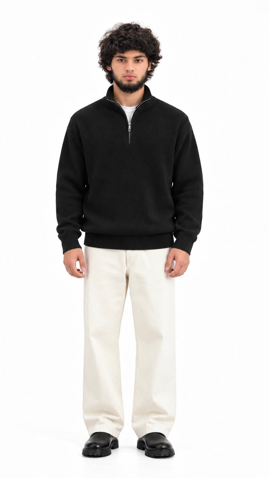 Essential Half-Zip Sweater