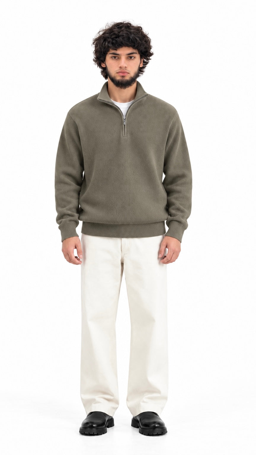 Essential Half-Zip Sweater