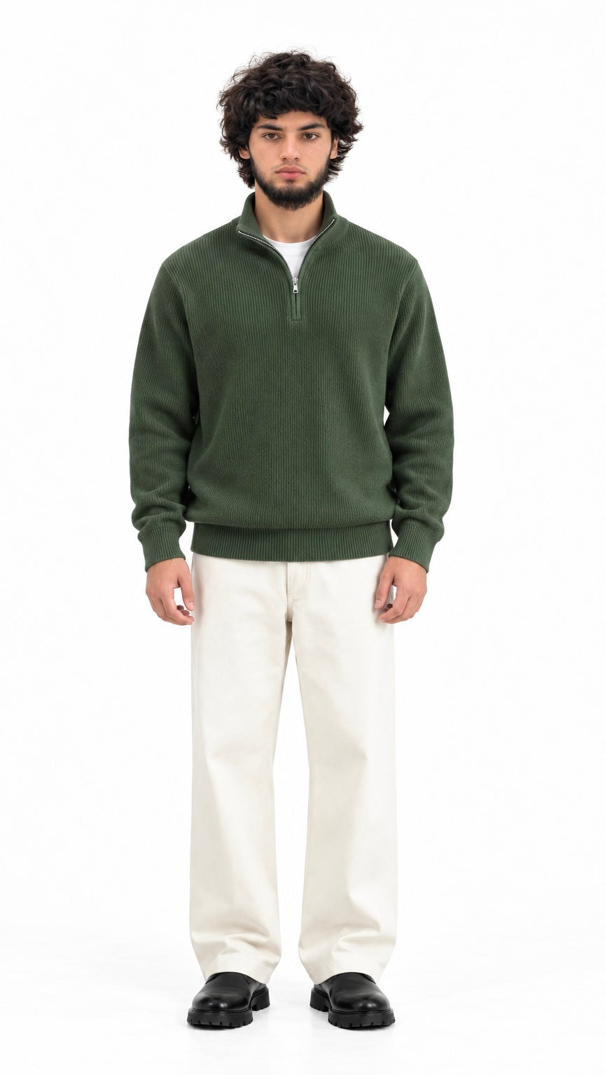 Essential Half-Zip Sweater