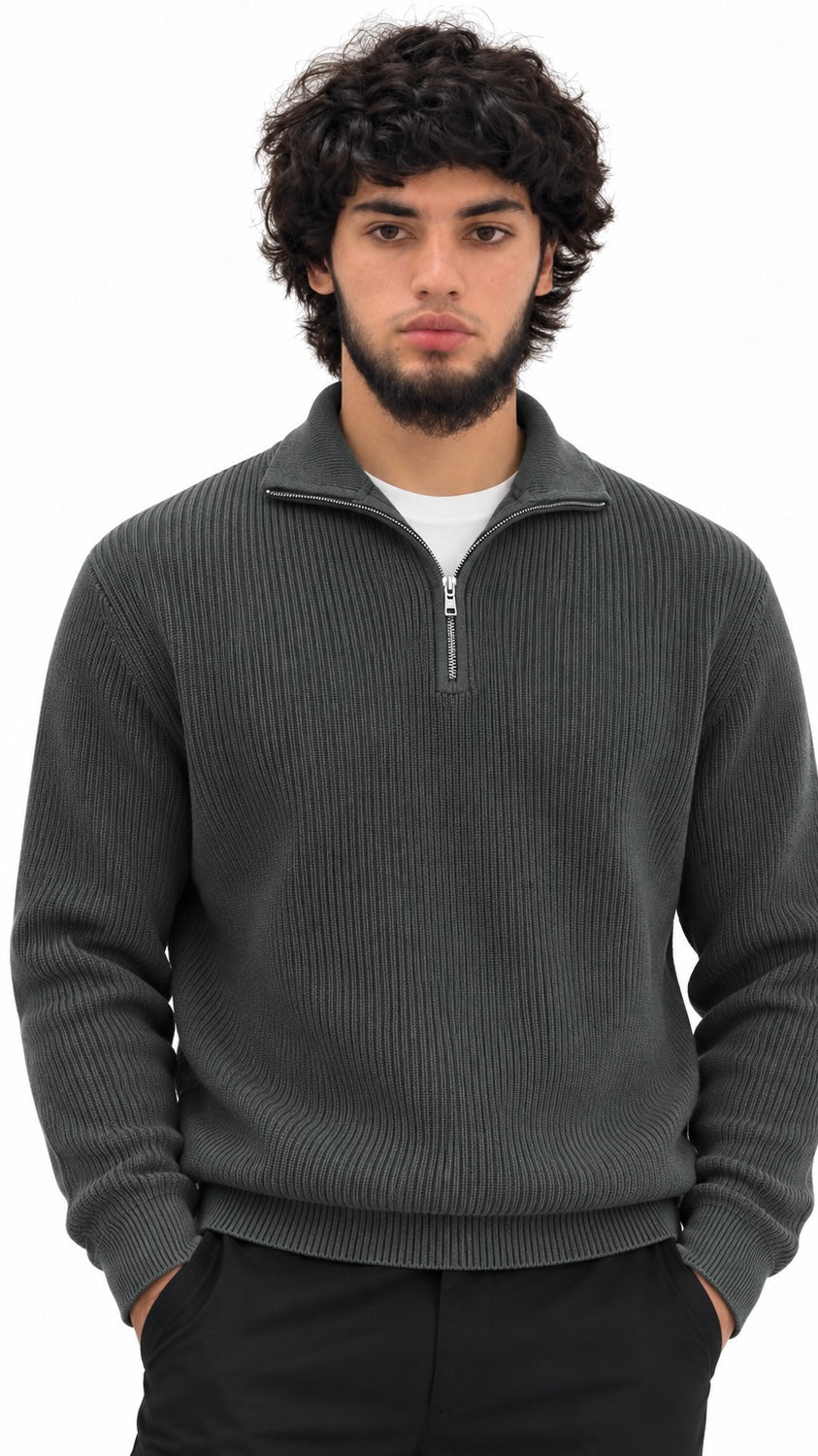 Essential Half-Zip Sweater