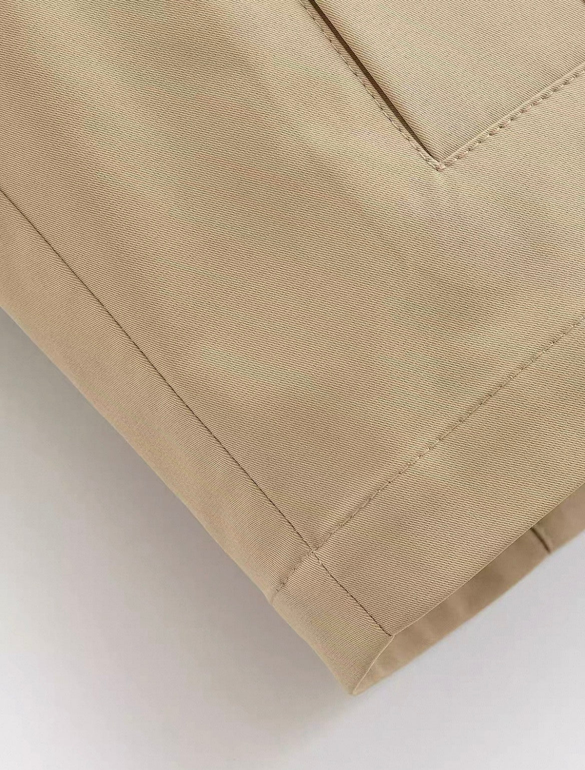 Contrast Collar Jacket