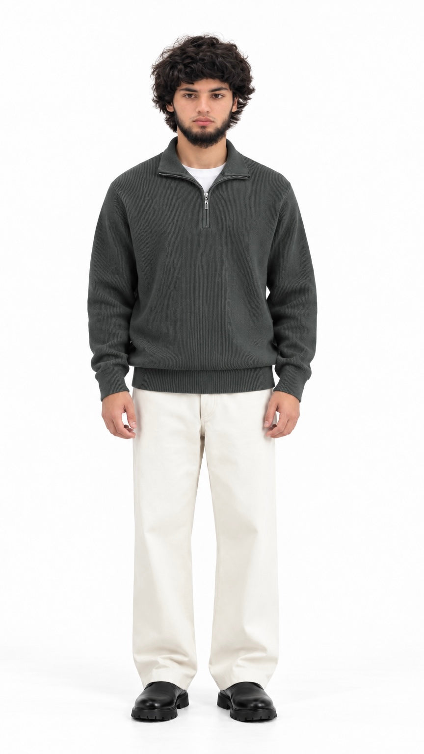Essential Half-Zip Sweater