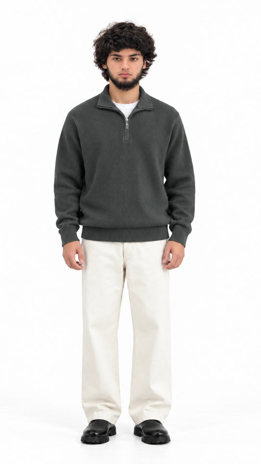 Essential Half-Zip Sweater