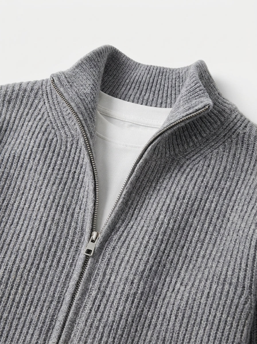Men's Zip Cardigan