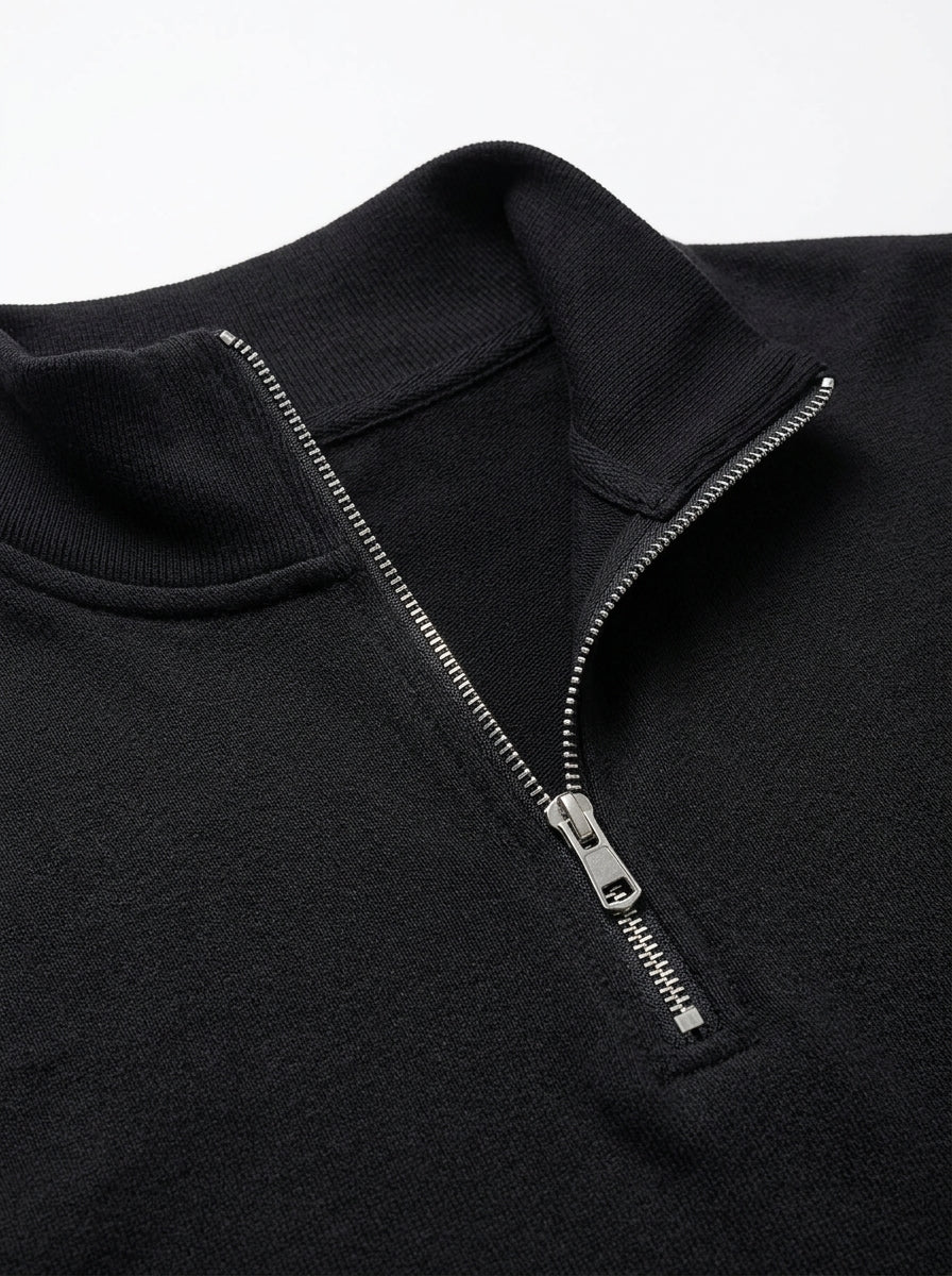 Half-Zip Fleece Sweatshirt